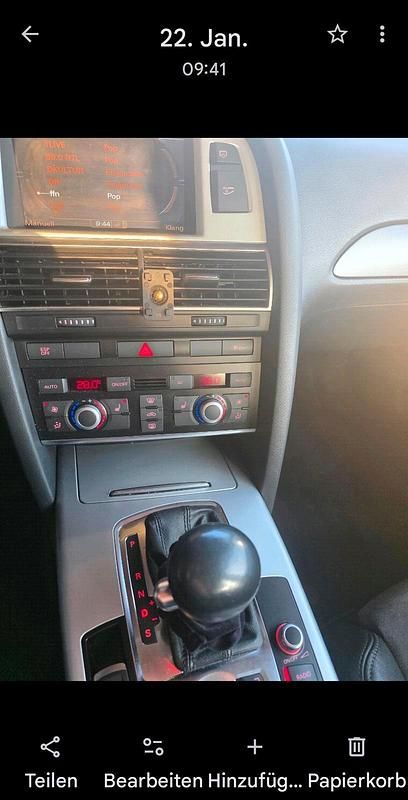 Gebraucht Audi A6 170 PS (125 kW) 2009 Schwarz Kombi