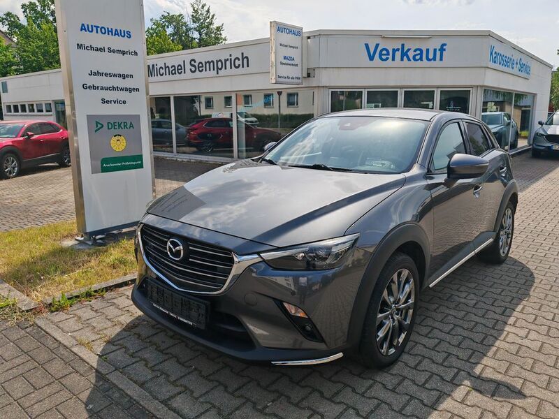 Gebraucht Mazda CX-3 Edition 121 PS (88 kW) 2020 Grau SUV