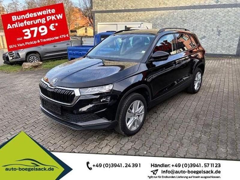 Schwarz Gebraucht 2024 Skoda Karoq SUV | 29.745 € (Guter Preis) - Bild 1/4