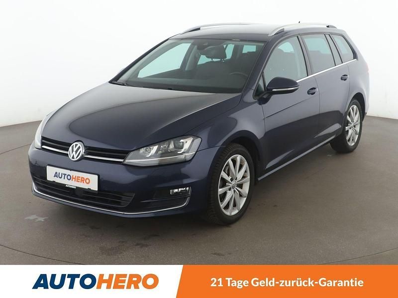 Blau Gebraucht 2016 VW Golf VII Highline Kombi | 16.260 € (Etwas zu teuer) - Bild 1/3