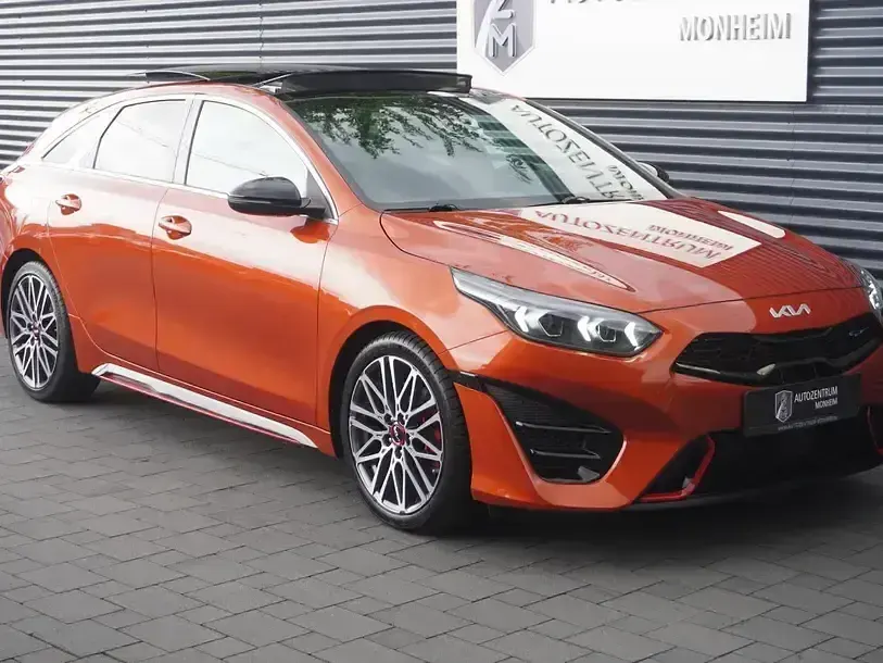 Gebraucht Kia ProCeed GT GT 204 PS (150 kW) 2022 Orange fusion metallic Kleinwagen