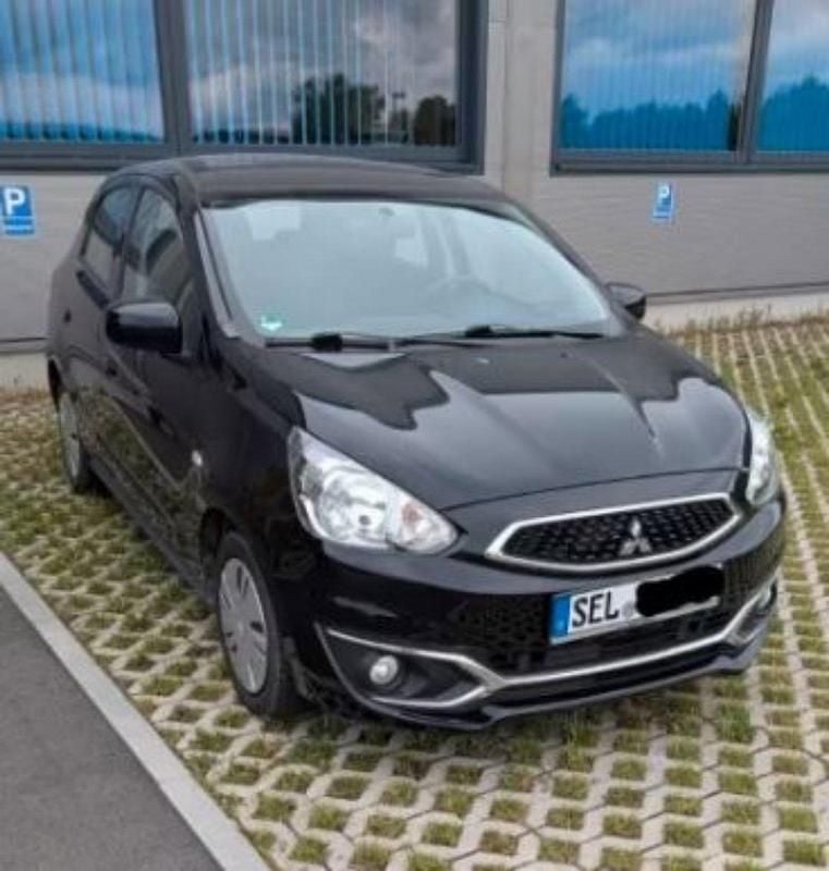 Schwarz Gebraucht 2019 Mitsubishi Space Star Edition Kleinwagen | 7.595 € (Superpreis) - Bild 1/4