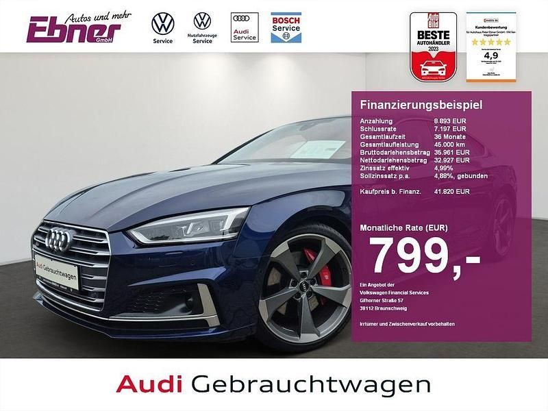 Navarrablau metallic Gebraucht 2018 Audi S5 Sportback Sport Kleinwagen | 41.820 € (Fairer Preis) - Bild 1/4