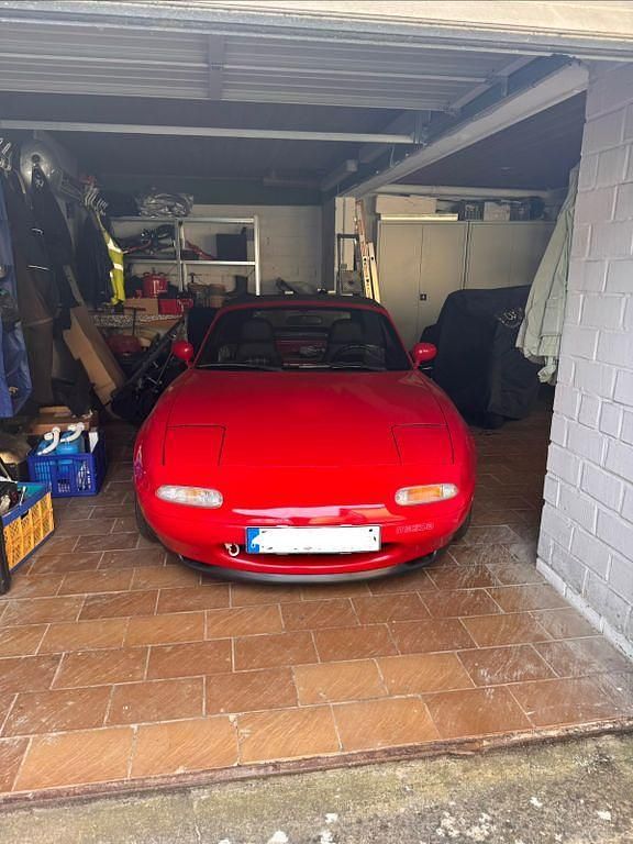 Gebraucht Mazda MX5 116 PS (85 kW) 1991 Rot Cabrio