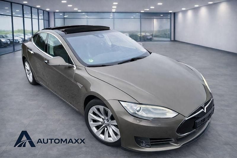 Gebraucht Tesla Model S 244 kW (332 PS) 2015 Gold Kleinwagen