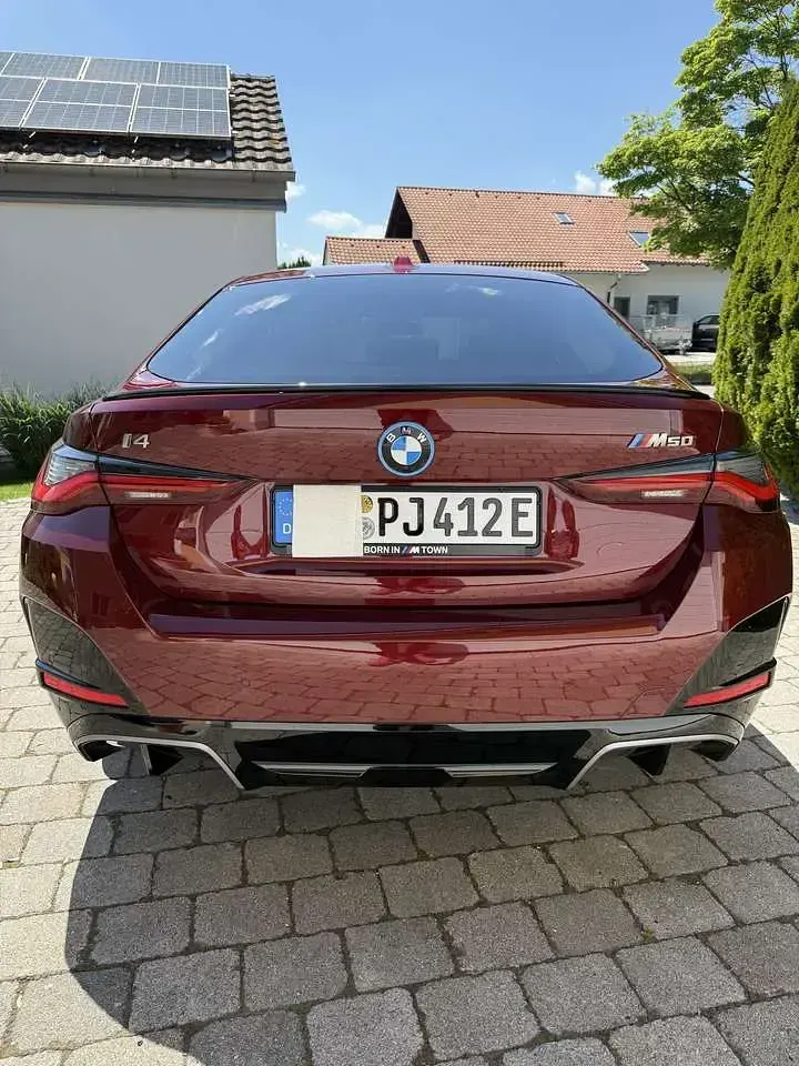 Gebraucht BMW i4 M Sport 400 kW (544 PS) 2024 Rot Limousine