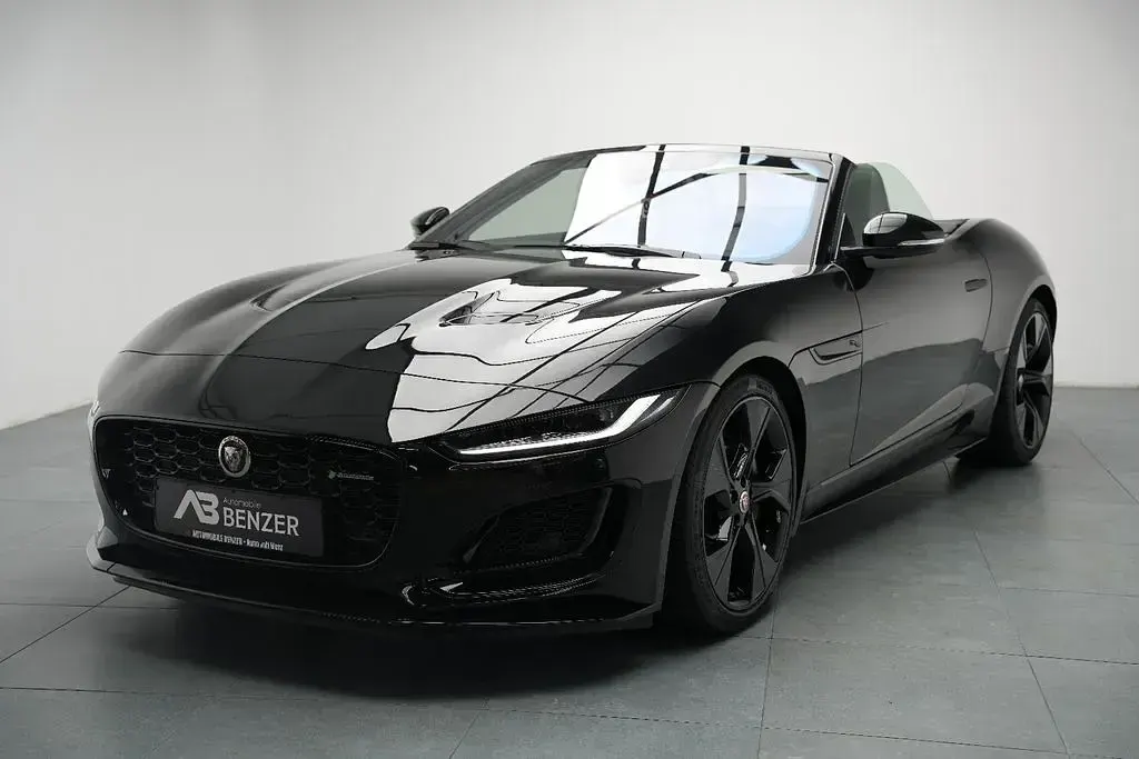 Gebraucht Jaguar F-Type R-Dynamic 300 PS (220 kW) 2022 Schwarz Cabrio