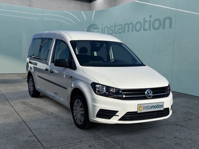Gebraucht VW Caddy Maxi Conceptline 131 PS (96 kW) 2020 Weiß Van / Kleinbus