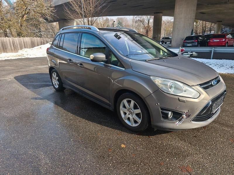 Gebraucht Ford Grand C-Max Titanium 182 PS (133 kW) 2012 Grau Van / Kleinbus
