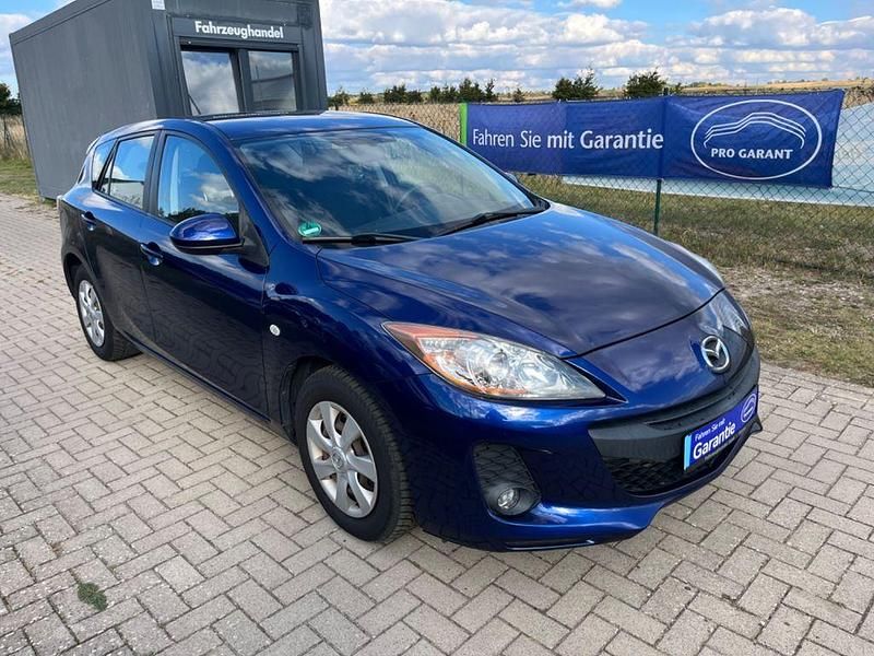 Blau Gebraucht 2012 Mazda 3 Edition Limousine | 6.799 € (Guter Preis) - Bild 1/4