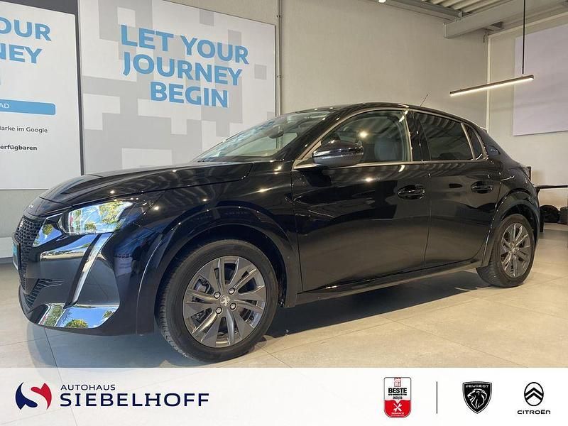 Schwarz Gebraucht 2023 Peugeot e-208 Allure Kleinwagen | 19.400 € (Guter Preis) - Bild 1/4