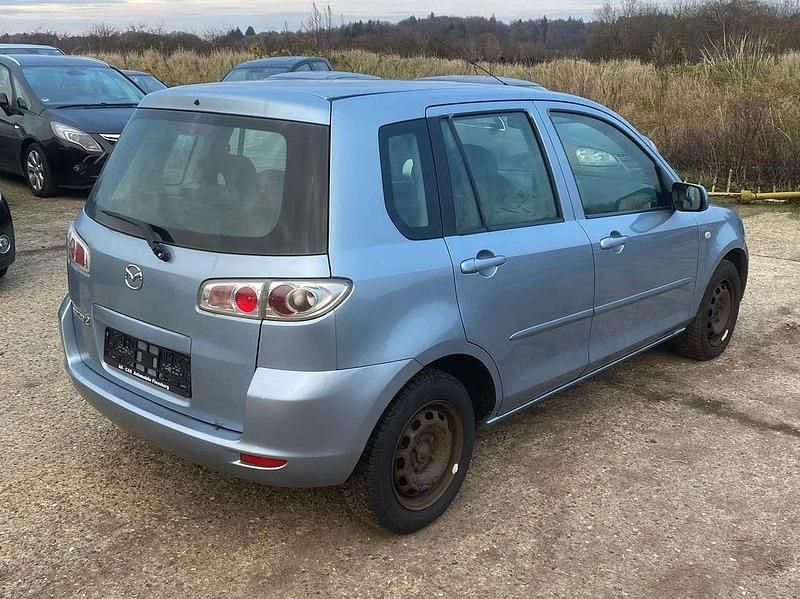 Gebraucht Mazda 2 Active 80 PS (58 kW) 2007 Blau Kleinwagen