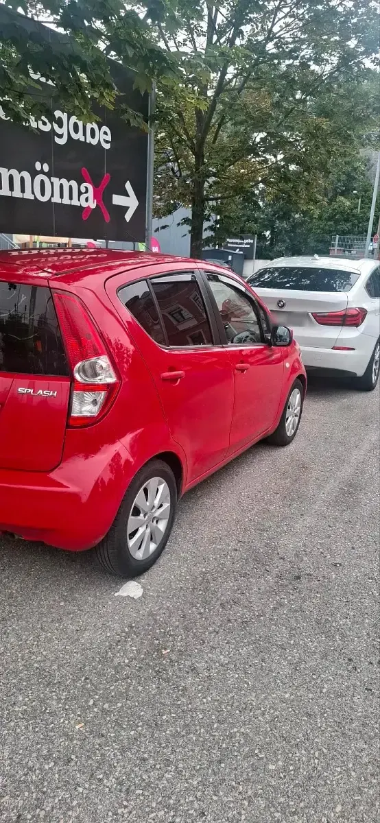 Gebraucht Suzuki Splash 84 PS (61 kW) 2008 Rot Kleinwagen