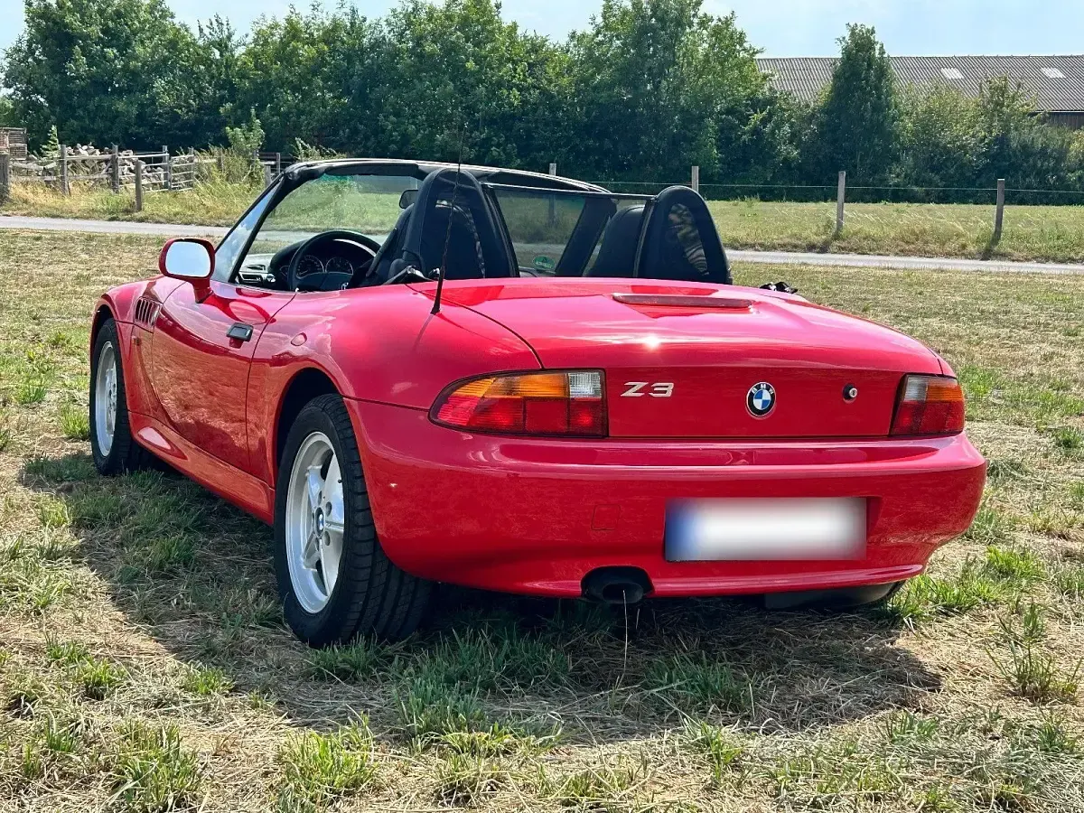 Gebraucht BMW Z3 Basis 140 PS (102 kW) 1997 Rot Cabrio