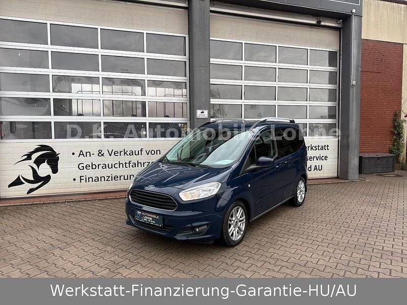Blau Gebraucht 2016 Ford Tourneo Courier Titanium Van / Kleinbus | 7.990 € (Guter Preis) - Bild 1/4