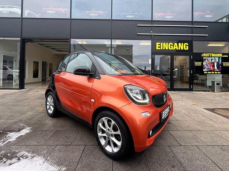 Orange Gebraucht 2015 Smart ForTwo Coupé Passion Coupé | 10.300 € (Superpreis) - Bild 1/4