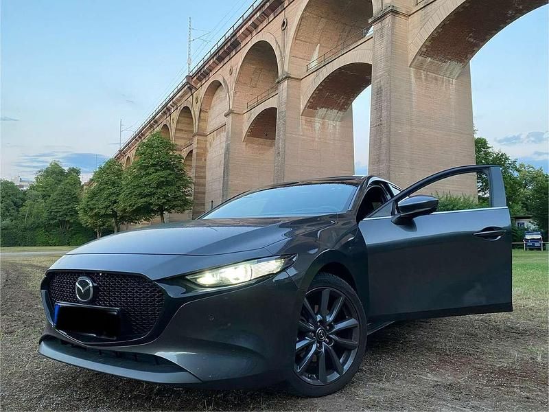 Gebraucht Mazda 3 Exclusive-Line 179 PS (131 kW) 2021 Grau Kleinwagen