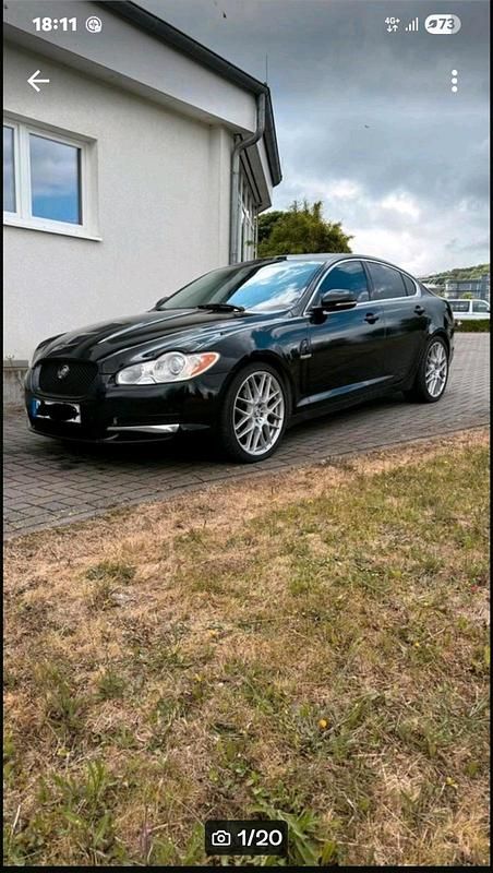 Schwarz Gebraucht 2012 Jaguar XF Limousine | 9.900 € (Fairer Preis) - Bild 1/4