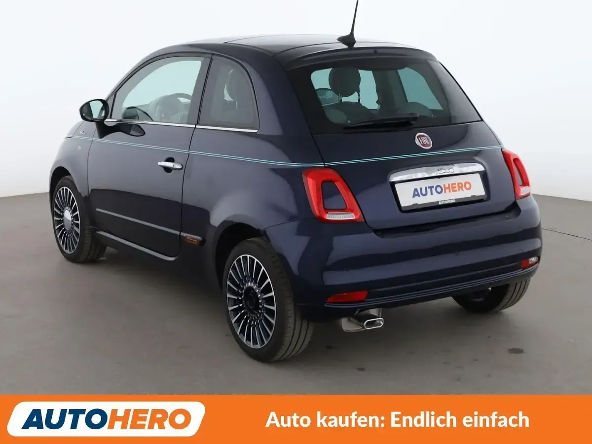 Gebraucht Fiat 500 Riva 69 PS (50 kW) 2017 Blau Limousine