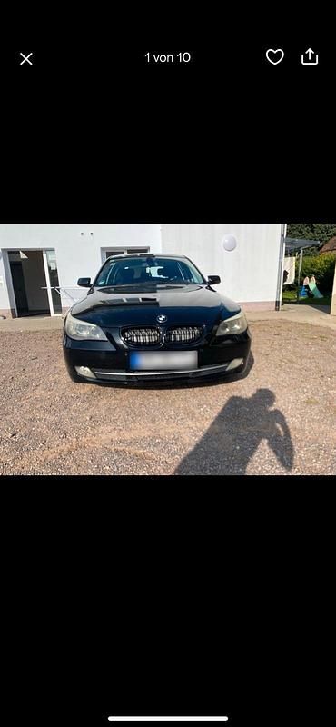 Gebraucht BMW 520 180 PS (132 kW) 2008 Schwarz Kombi
