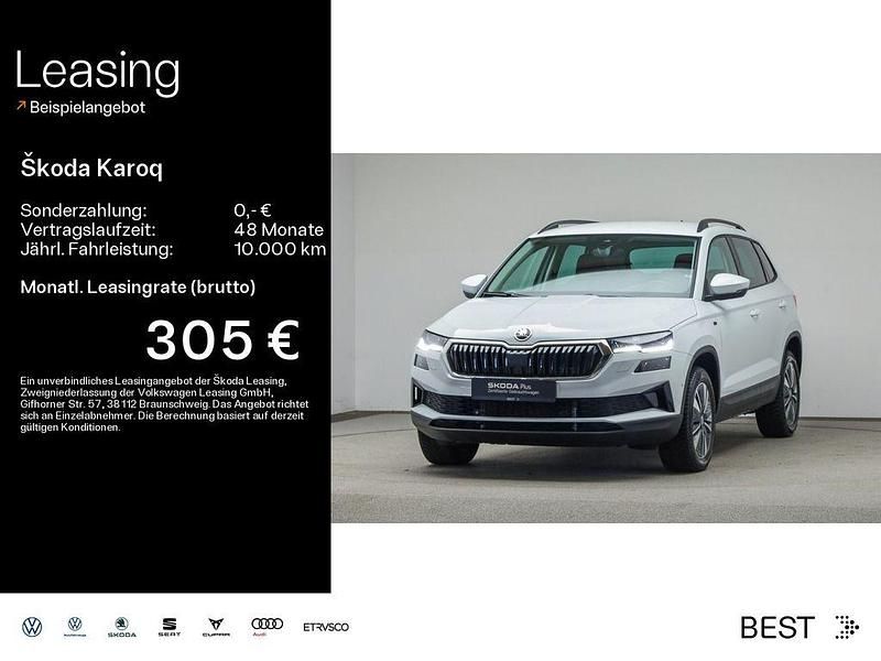 Moonweiß perleffekt Gebraucht 2025 Skoda Karoq Tour SUV | 32.449 € (Guter Preis) - Bild 1/4