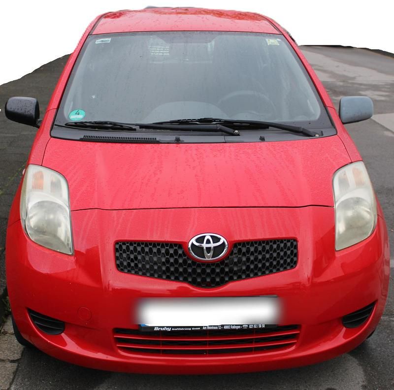 Rot Gebraucht 2008 Toyota Yaris Kleinwagen | 3.490 € (Fairer Preis) - Bild 1/4