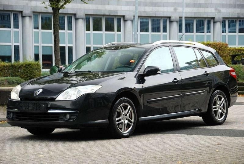 Perlmuttschwarz Gebraucht 2008 Renault Laguna III Expression Kombi | 1.990 € (Superpreis) - Bild 1/4