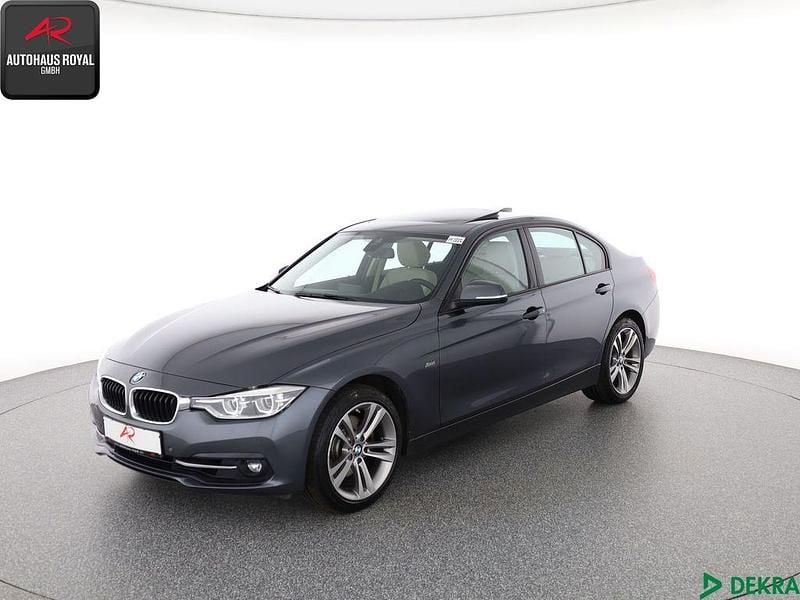 Grau (metallic) Gebraucht 2017 BMW 330 M Sport Limousine | 26.480 € (Guter Preis) - Bild 1/4