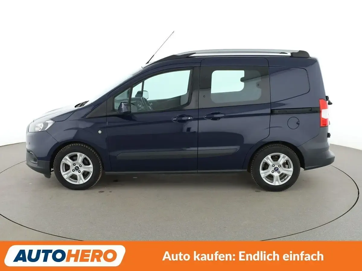 Gebraucht Ford Transit Trend 101 PS (74 kW) 2019 Blau Kombi