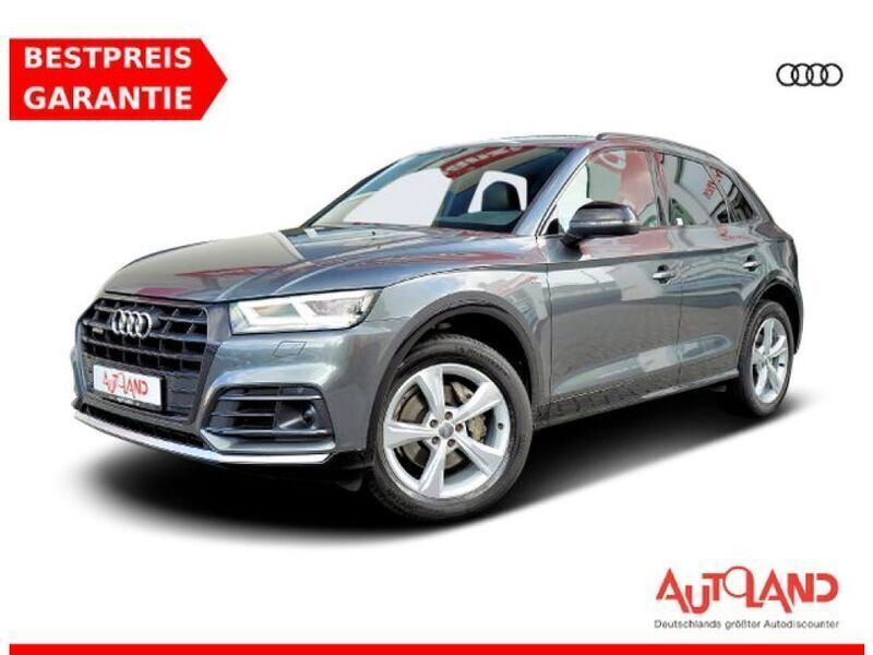 Grau (metallic) Gebraucht 2019 Audi Q5 S-Line SUV | 34.950 € (Fairer Preis) - Bild 1/4