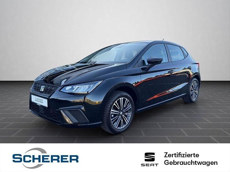 Midnight schwarz metallic (metallic) Gebraucht 2024 Seat Ibiza Style Limousine | 18.890 € (Fairer Preis) - Bild 1/4