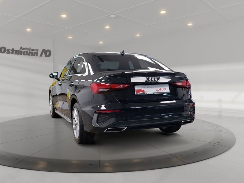 Gebraucht Audi A3 S-Line 110 PS (80 kW) 2021 Mythosschwarz metallic Limousine