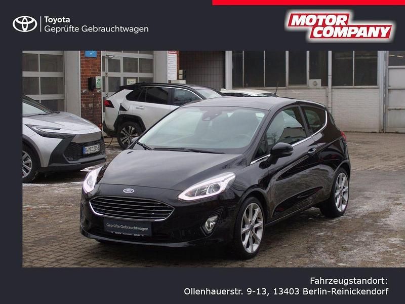 Gebraucht Ford Fiesta Titanium 101 PS (74 kW) 2020 Schwarz Kleinwagen