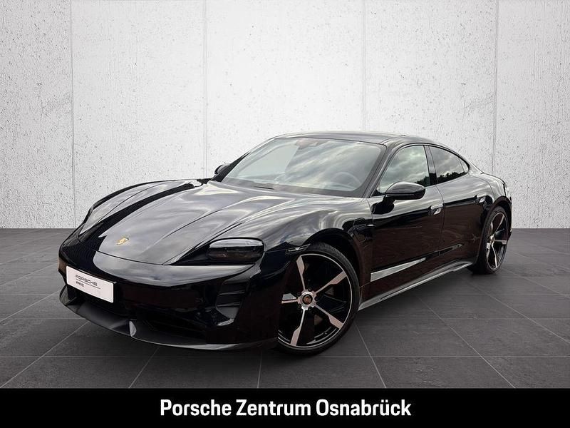 Schwarz Gebraucht 2022 Porsche Taycan Turbo S Limousine | 98.900 € (Guter Preis) - Bild 1/4
