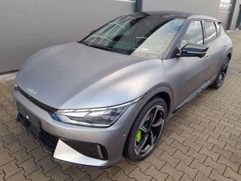 Stahlgrau matt Gebraucht 2024 Kia EV6 2 SUV | 58.990 € (Teuer) - Bild 1/4
