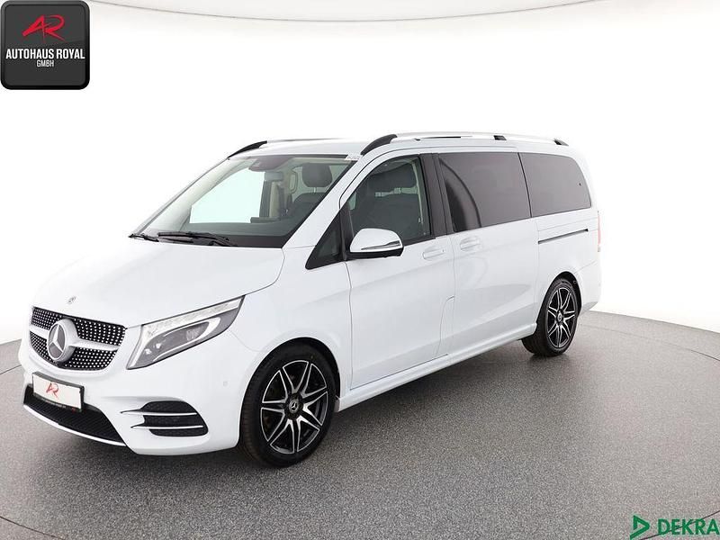 Bergkristallweiß Gebraucht 2020 Mercedes V300 Exclusive Van / Kleinbus | 56.880 € (Guter Preis) - Bild 1/4
