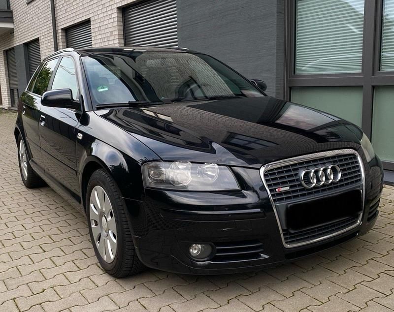 Schwarz Gebraucht 2008 Audi A3 S-Line Limousine | 3.950 € (Guter Preis) - Bild 1/4