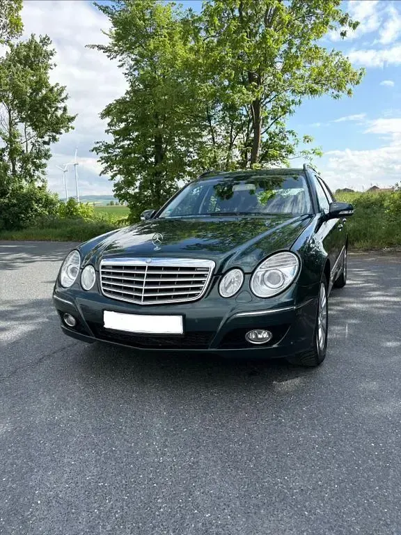 Brugt Mercedes E280 Elegance 190 HK (139 kW) 2008 Grøn Sedan