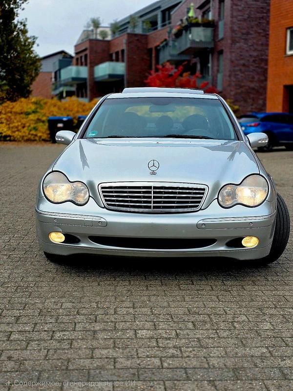 Silber Gebraucht 2004 Mercedes C220 Elegance Limousine | 4.000 € - Bild 1/4