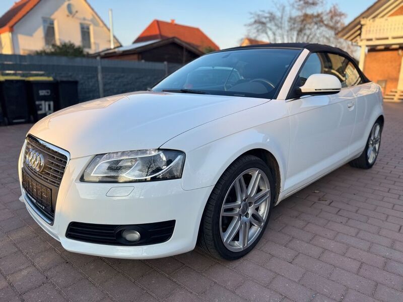 Weiß Gebraucht 2009 Audi A3 Cabriolet Ambition Cabrio | 10.490 € (Etwas zu teuer) - Bild 1/4