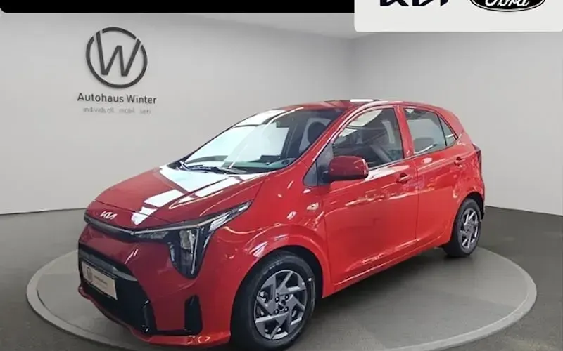 Ny Kia Picanto Vision 68 HK (50 kW) 2026 Rød Hatchback