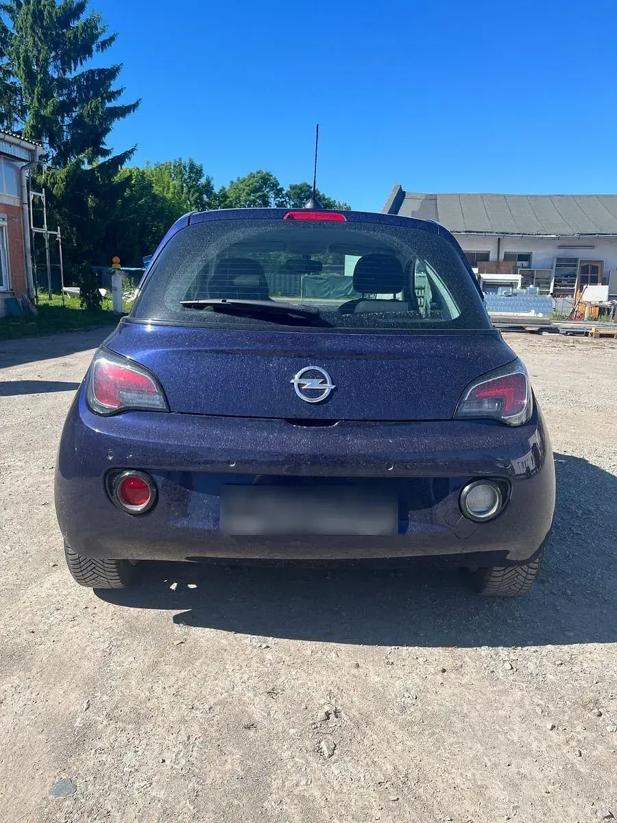 Gebraucht Opel Adam Glam 69 PS (50 kW) 2017 Blau Kleinwagen