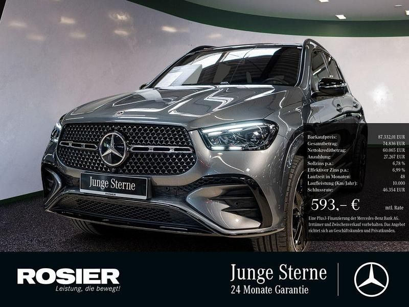Grau Gebraucht 2024 Mercedes GLE350 Premium Plus SUV | 87.332 € - Bild 1/4