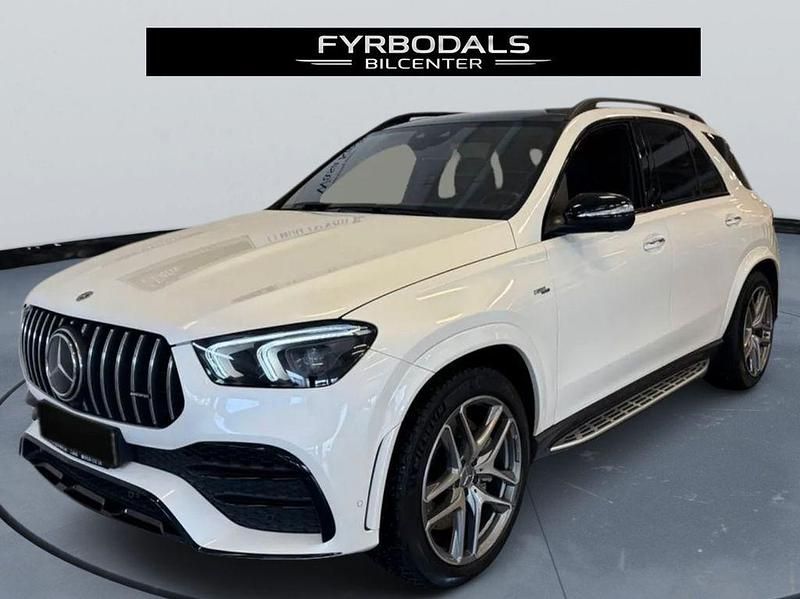 Weiß Gebraucht 2022 Mercedes GLE53 AMG AMG SUV | 89.900 € - Bild 1/2
