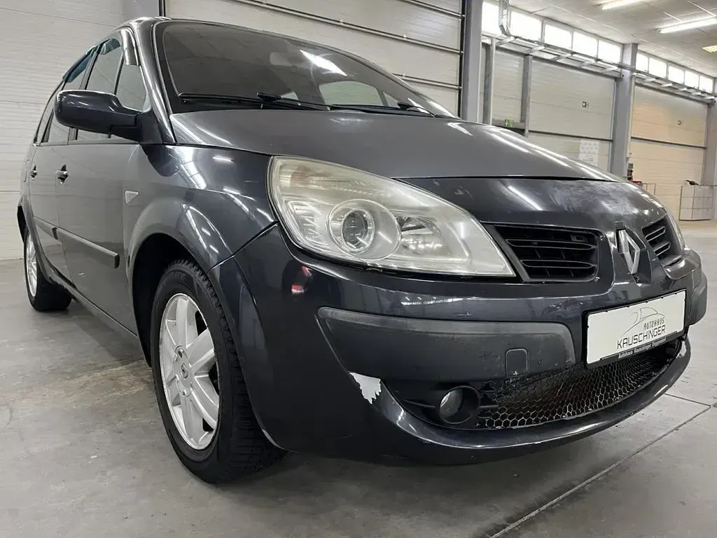 Gebraucht Renault Scénic II 116 PS (85 kW) 2007 Grau Van / Kleinbus