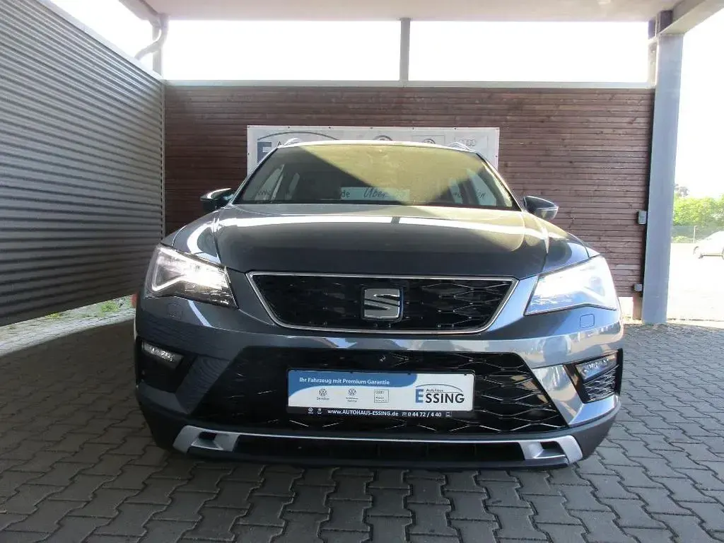 Gebraucht Seat Ateca XCELLENCE 150 PS (110 kW) 2018 "rodium" grau SUV