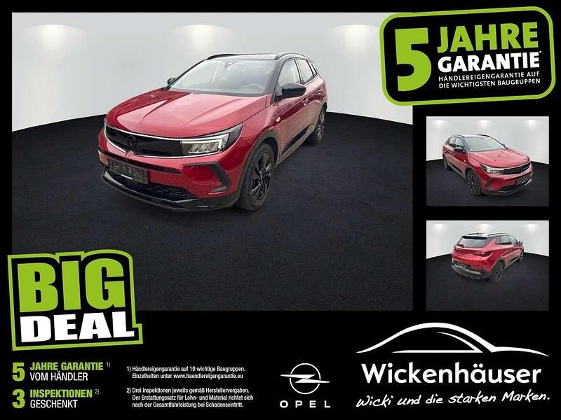Rubin rot Gebraucht 2022 Opel Grandland X GS Line SUV | 24.990 € (Fairer Preis) - Bild 1/4