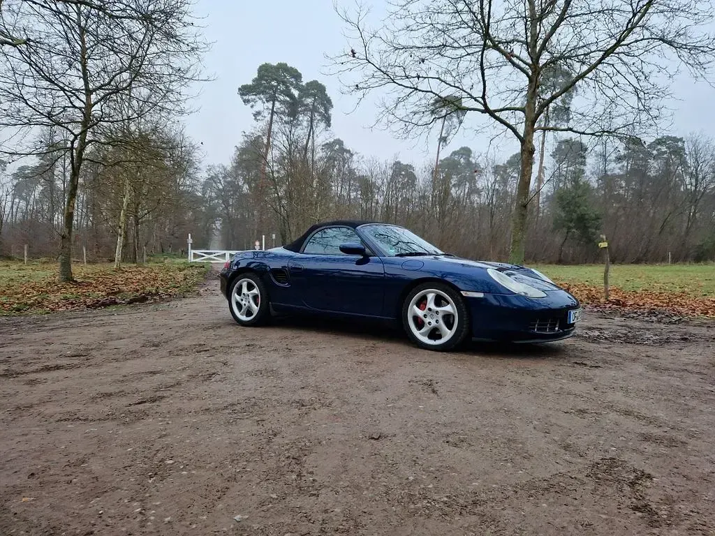 Gebraucht Porsche Boxster S 252 PS (185 kW) 2002 Blau Cabrio