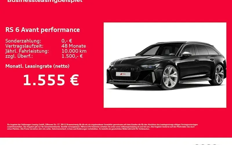 Gebraucht Audi RS6 Performance 630 PS (463 kW) 2026 Kombi