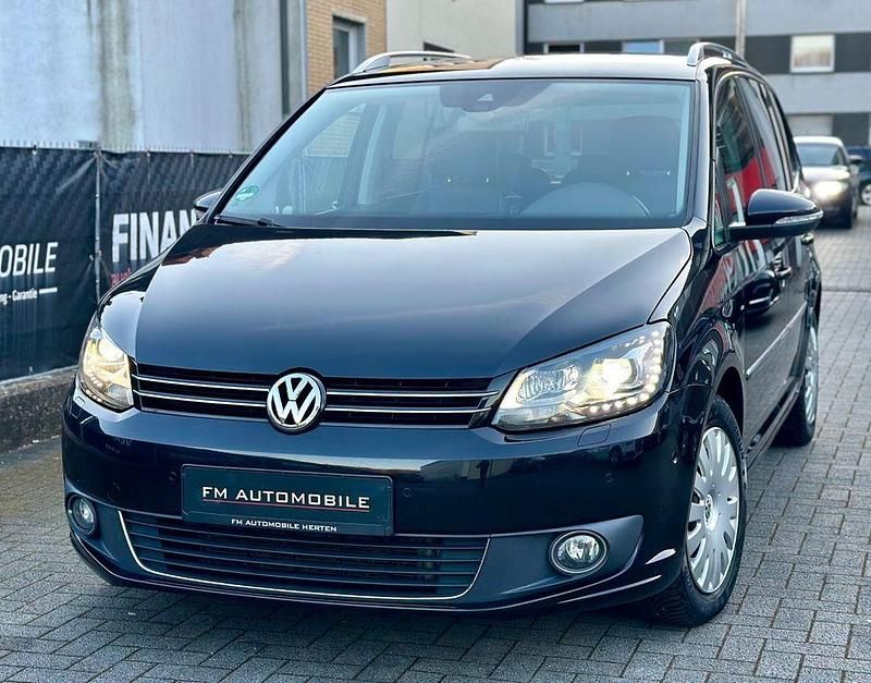 Gebraucht VW Touran Highline 170 PS (125 kW) 2012 Schwarz Van / Kleinbus